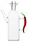 Ichendorf Vegetables Huilier avec poignée piment en verre borosilicate