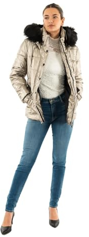 Morgan Damen 242-geliam Daunenjacke, Gebeizt, 38