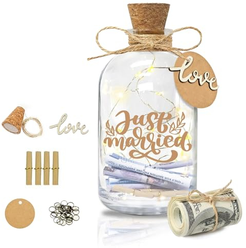 Led Bottle Light Wedding, Money Gifts Wedding Packaging, Wedding Gifts for Bride And Groom, Wedding Gift, Wedding Gift Money, Cash Gifts for Weddings, for Bride And Groom