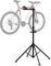 WOLTU Fahrradmontageständer, Fahrrad Reparaturständer, Montageständer für Fahrräder vierbeinig, mit Werkzeugablage, höhenverstellbar klappbar 360° drehbar, bis 25 kg, aus Metall