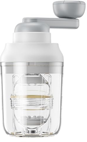 Egg Spinner, Egg Cooker Spinner, Manueller Eiershaker, Tragbarer Ei Homogenisator, Manueller Handbetriebener Goldener Eiermacher, Eierspinner Gekochte Goldene Eier, Rutschfeste Gummiauflage für