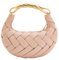 JW PEI Damen Orla Handtasche - Flecht Rosa Beige
