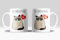 newseny Tazza divertente gatto bordo frase: lavoro duro per far vivere meglio il mio gatto - Tazza gatti divertenti da 350 ml - Tazza regalo umorismo sarcastico (gatto li odio tutti)