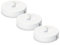ORION LIGHTSTYLE Baldachin Abdeckung Set 3 Stück (Ø 100 mm), Höhe 24 mm, Deckenbaldachin für Hängeleuchte, Metall, Weiß