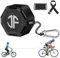 JOLY FANG Traino Bici Bambino, Corda Traino Bici Bambino Retrattile, Accessori Bici Bambino, 2.3M Barra Traino Bici Bambino, Adatta a Tutti i Manubri, Kit Traino Bici, Sforzo di trazione massimo 120kg