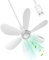 SHITOOMFE Ventilateur de plafond suspendu ventilateur de plafond portable mini ventilateur de plafond suspendu.