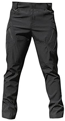 Pantalon Militaire Zaloupa Cargo Tactique Homme - Blanc et Noir - Tenue De Travail