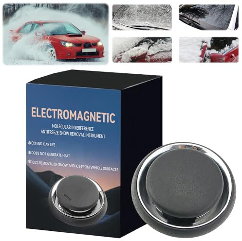 Auto Enteiser, Molekularheizung, Kinetisch, Tragbar, Elektromagnetische Kinetische Heizung, Electromagnetic Car Snow Removal Device, Schnee-Entferner, Winterauto-Set (1)