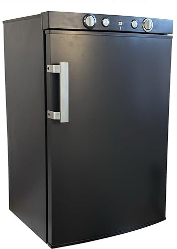 Shield Autocare © Cool Mate 100 Litre 3 Way Absorption Campervan & Caravan Fridge Freezer 12v / 240v / Gas Electric (Black)