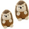 TOYANDONA Peluche Artisanale 2 Pièces pour Décoration Et Détente