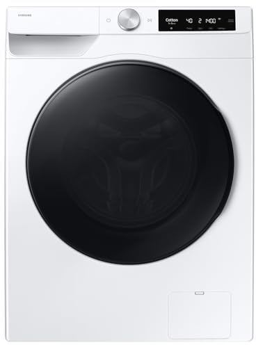 Samsung 2.5 Cu. Ft. Compact Smart Front Load Washer with AI Smart Dial, 30 Min Super Speed Wash, Steam Clean, Energy Star Certified, Space-Saving Design, White, WW25FG6B34BEA2