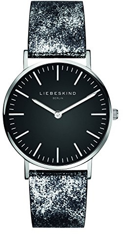 Liebeskind Berlin Damen Analog Quarz Armbanduhr mit Lederarmband