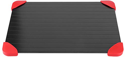 Auftauplatte, Antihaftbeschichtung 11,6X8,2X0,1 Zoll Auftauschale für Steak für Schweinekotelett für Gemüse für Hähnchen