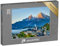 puzzleYOU: Puzzle 200 Teile „Watzmann und die Stadt Berchtesgaden in den bayerischen Alpen, Deutschland“ – aus der Puzzle-Kollektion Europa, Watzmann, Landschaft, Berchtesgaden, Berge & Täler