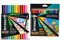 BIC Intensity Filzstifte, Dual Brush Pen zum Malen in 12 verschiedenen Farben & Buntstifte, Dreikant-Aquarellstifte, Malstifte zum Malen in 24 Farben, im Karton Etui, Bruchsichere Mine & ohne Holz