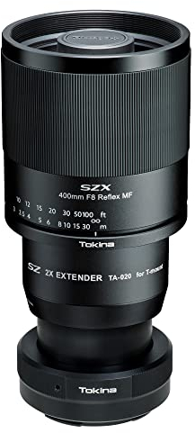Tokina TO1-KSZX40020S Kit SZX-400mm + Extender 2X Sony E, Noir