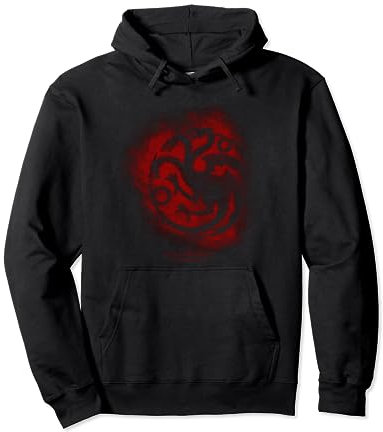 Game of Thrones Targaryen Sprayed Outline Sigil Sweat à Capuche