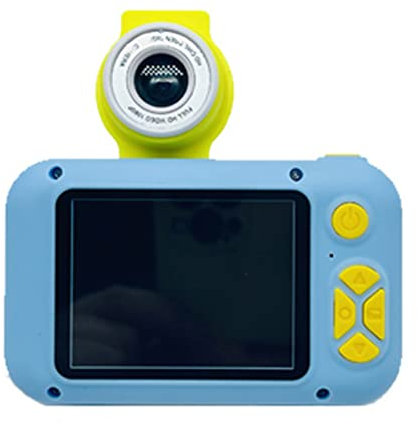 1080P Kids Digital Camera with Neck Strap, Camera for Kids with 5 Mini Games | 40 Mega Pixel Kids Video Camera for Boys & Girls | Instant Camera for Kids (Blue)