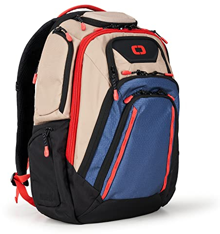 OGIO Renegade Pro Rucksack, Hellbraun/Blau/Rot, 26 Liter, Hellbraun/Blau/Rot, 26 Liter, Renegade Pro Rucksack