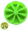 Stampo da forno in silicone triangolare per pizza a 8 cavità, stampo in silicone antiaderente, stampo per porzioni di torta verde, stampo per muffin, brownie per quiche, scone, cioccolato, cucina
