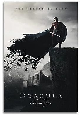 VZRSQZK Dracula-Film-Poster, dekoratives Gemälde, Leinwand-Wandposter und Kunstdruck, modernes Familienschlafzimmer-Dekor-Poster, 20 x 30 cm