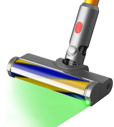 dysolve Dysolve Laser Detection Hardwood Floor Attachments for Dyson V7 V8 V10 V11 V15 Cordless Handheld Vacuum Cleaners for Home, Brush Cleaner Head Replacement Parts