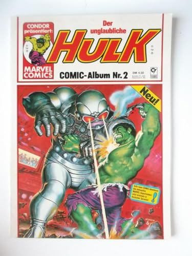 Der unglaubliche Hulk Comic-Album Nr. 2 (Condor präsentiert: Marvel Comics).