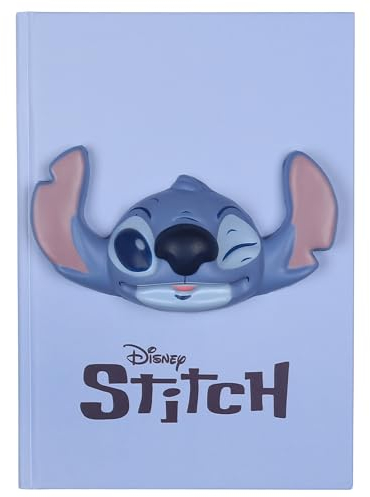 DISNEY Stitch Notizbuch/Notizen mit blauem Einband A5