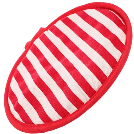 Hoement Dämmplatten schwenkgrill dreibein stativzubehã¶r Kitchen mat kuechenarmaturen Kitchen Accessories Zubehör für Tassenuntersetzer Topfregal Tisch Tasse Matte Wok-Matte Baumwolle rot
