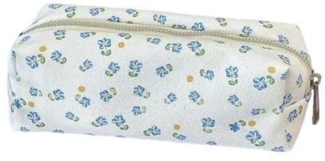 Make-up-Pinsel-Organizer für Reisen, Blumenmuster, Kosmetiktasche | Kosmetiktasche, niedlicher , Make-up-Organizer, Canvas-Aufbewahrungs-Organizer, florale Reisetasche für Damen und Mädch