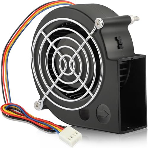 GDSTIME High Speed 97mm x 33mm 4-Pin PWM Blower 24V Dual Ball Bearing Brushless Turbine Turbo Cooling Fan