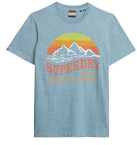 Superdry Herren Locker geschnittenes, klassisches Great Outdoors T-Shirt