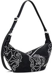 Desigual Umhängetasche Schultertasche Poker Face Munster 2.0 Crossbody Bag Black schwarz