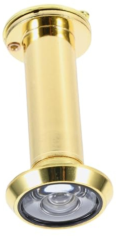 Homoyoyo Visionneuse de Porte Ajustable Protection de Confidentialité, Verre Haute Définition, Métal Solide et Couvercle pour Usage Domestique et Portes Variées