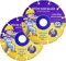 2Pcs Wood Cutting Discs, Ø 105mm Circular Saw Blades 4.13inch Carbide Saw Blade Hadfield Steel Carbide Finishing Saws Disc for Wood Plastic Tire Rubber, 22.23mm/4.5inch Bore