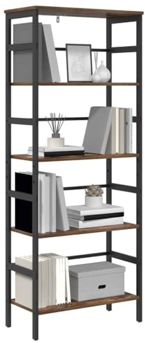 vidaXL Bücherregal 4 Ebenen 60 x 29,5 x 149 cm Holzwerkstoff