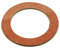 Immersion Heater Fibre Washer 2 1/4 BSP 95mm Diameter Copper Cylinder Washer