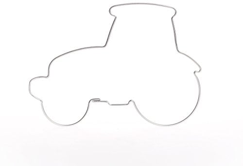 FORMINA Traktor 6 cm Edelstahl Ausstecher Ausstechform Keksausstecher Bulldog Trecker