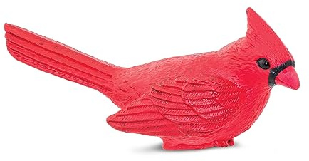 Safari Cardenal 12.3cm | Tierfiguren | Spielzeug für Kinder | Ungiftig und BPA-frei | Geeignet für Kinder ab 3 Jahren Ltd