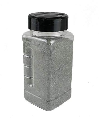 WWS War World Scenics WWScenics | Extra Fine Dark Grey Ballast | 500ml Canister | Model Railway Scenery Material