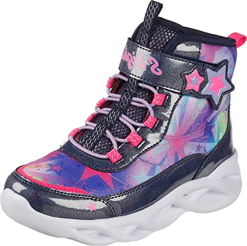 Skechers Stivali invernali da bambina, Blu, 33 EU