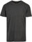 Build Your Brand Men's Basic Round Neck T-Shirt, Charcoal, XS