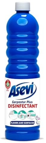 Asevi Disinfectant Floor and Surface Cleaner, Floor Cleaner Liquid, Hard Floor Cleaner, 1L