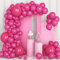 Palloncini Rosa, 106 pezzi 5 10 12 18 pollici Hot Pink Fuchsia Arco di Palloncini Kit con Nastro per Ragazze Donne Festa di Compleanno Matrimonio San Valentino Bridal Shower Decorazioni Fidanzamento