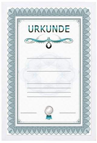 IDEAL TREND Holz Dokument Bilderrahmen Urkunde Diplom Foto Rahmen Plexi S111 Poster: Farbe: Weiß | Format: 21x29,7 A4