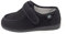 SEVILLAS Zapato para pies delicados, Diabéticos, posoperatorio Ancho Especial S Mod Wallaby Rejilla (Negro, Numeric_42)