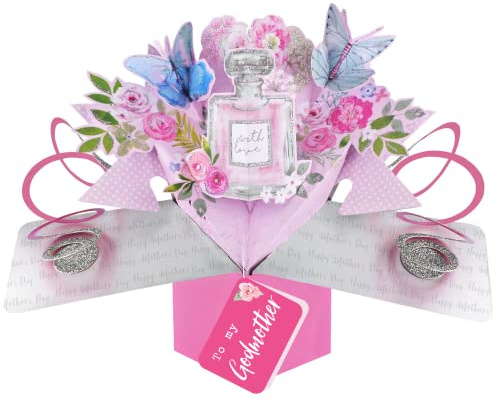 Mother's Day Card To My Godmother With Love Pop Up Card 3D Greeting Cards POP021M20