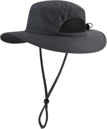 Magracy Kleinkinder-Kinder-Abenteuer-Sonnenhut, breite Krempe, UV-Schutz, Verstellbarer Sonnenhut