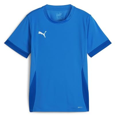 PUMA Unisex Teamgoal Matchday Jr Fußballtrikot, Ignite Blue-puma White-puma Team Royal, 128 EU