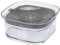 Ruspela Dog Water Bowl Non Spill 2L Splash Proof Pet Water Bowl Anti Spill Water Bowl Slow Drinking Water Dispenser Splash Proof Floating Bowl for Vehicle Carried Dogs Puppy Cats Pets